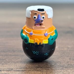 2020 Spongebob Squarepants MERMAID MAN Weeble Wobble Toy Frankford Candy Figure